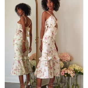 v. chapman Luna Dress in English Rose